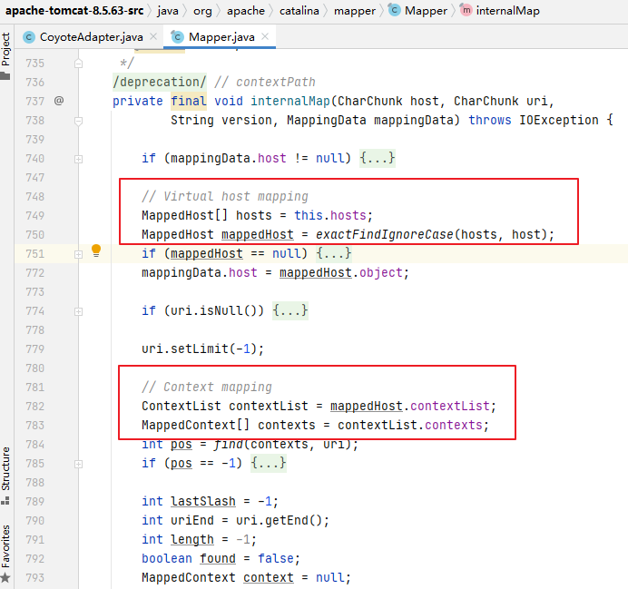 Mapper.internalMap()