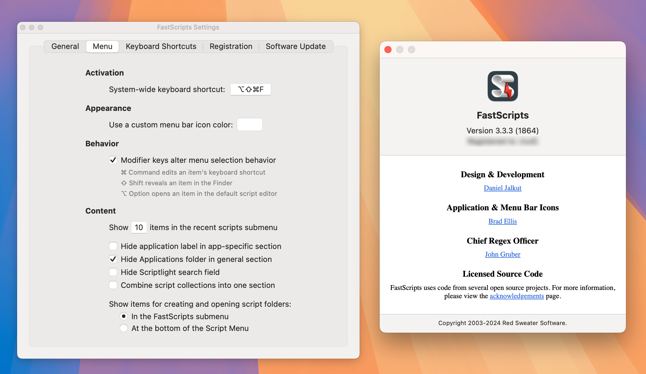 FastScripts for Mac v3.3.3 脚本调用工具 激活版-1