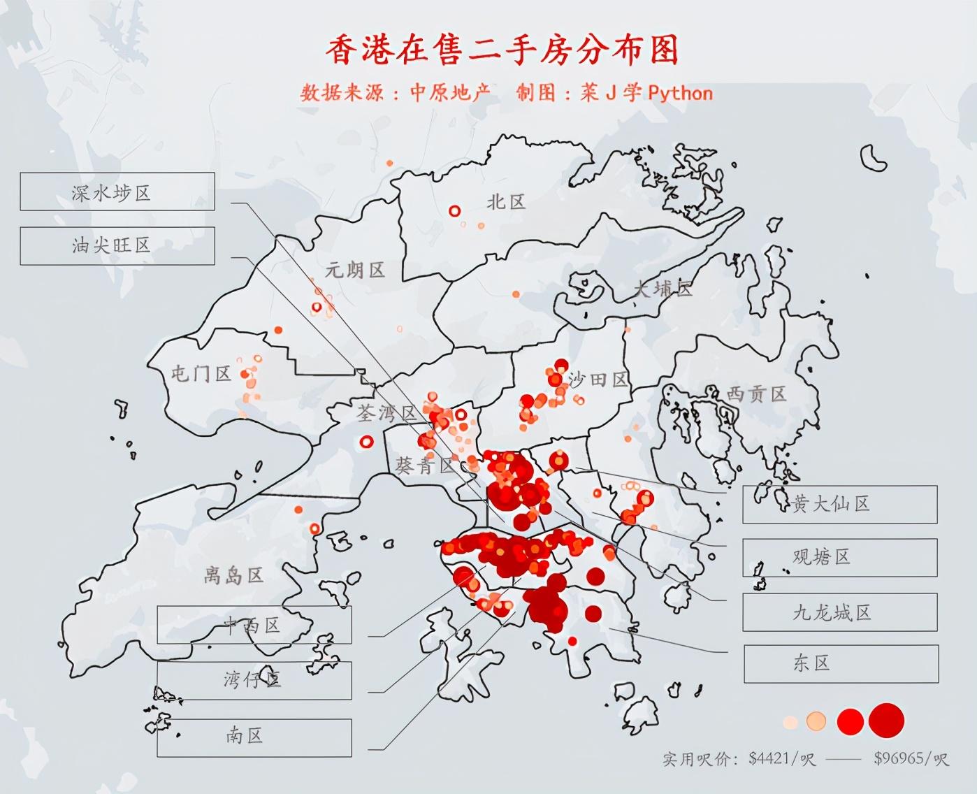 香港特别行政区,下辖香港岛,九龙半岛,新界3个地区共18个分区.