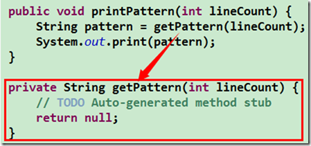 eclipse create method