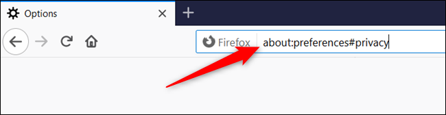 Go directly to the Privacy settings by typing it into the address bar.