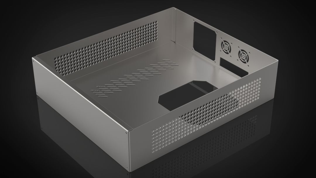 用ansys画矩形用solidworks建模一个钣金箱体的底壳