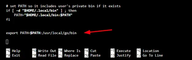 Add-Go-Command-Path-Linux