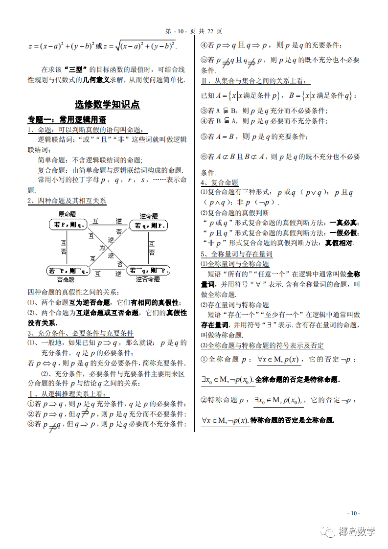 三角形的几何公式大全 椰岛数学 超全高中数学公式记忆表 文末分享pdf Weixin 的博客 程序员宅基地 程序员宅基地