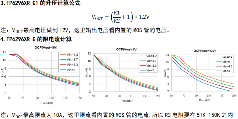 FP6296锂电池升压 5V9V12V内置 MOS 大功率方案原理图