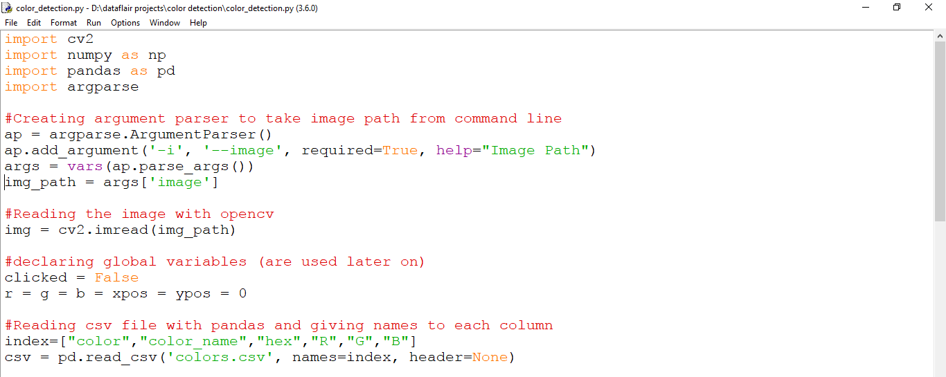 import cv2 - python mini project