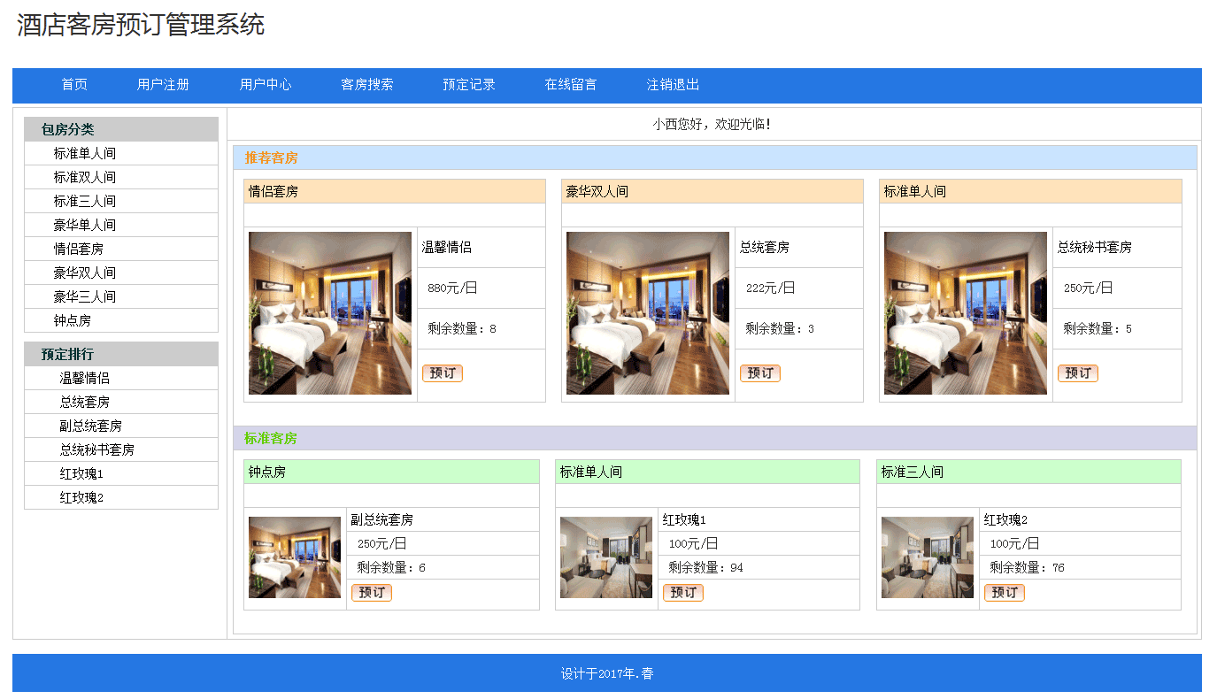 javaweb基于Servlet酒店客房预订管理系统源码 前台+后台_宾馆客房管理系统web-CSDN博客