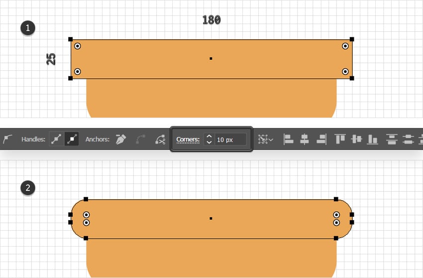 rectangle with rounded corners