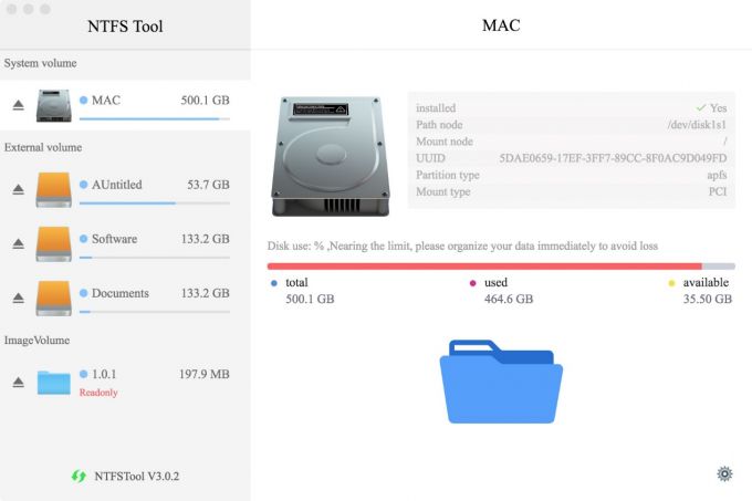 NTFS Tool Free for Mac