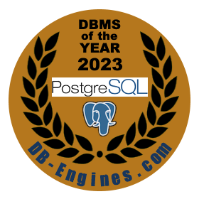 PostgreSQL荣获DB-Engines 2023年度数据库