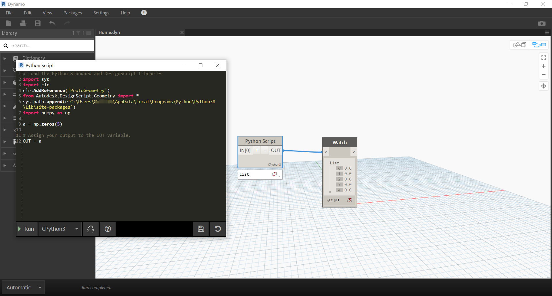 cpython库的作用_Dynamo升级使用 Python3 CPython 调用外部库