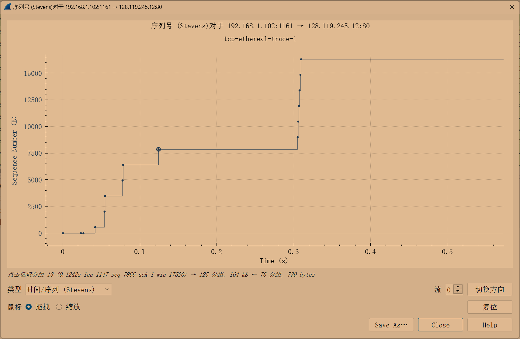 Wireshark_labs TCP