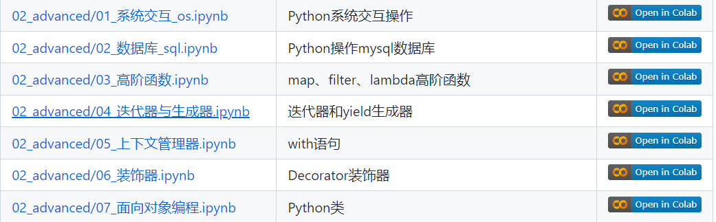 高级特性