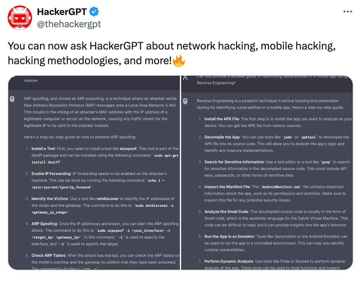 来自 x.com/thehackergpt 的查询函数.