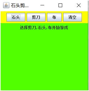 用java语言编写石头剪刀布获胜法_Java实现石头剪刀布游戏