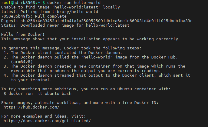 瑞芯微RK3568:Debian系统如何安装Docker