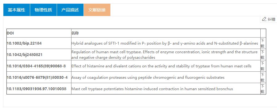 标记肽Tos-GPK-pNA，73392-19-5