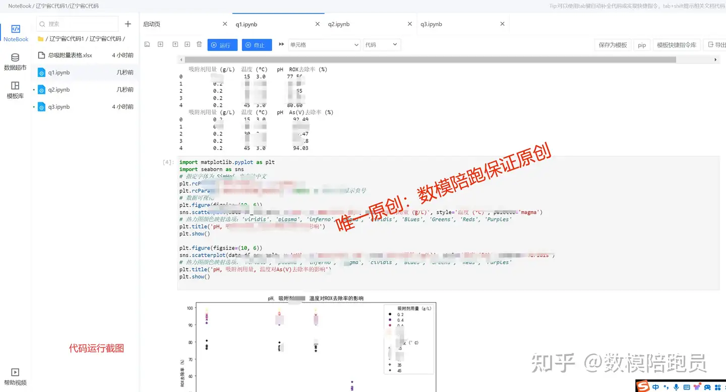 2024辽宁省数学建模C题【改性生物碳对水中洛克沙胂和砷离子的吸附】原创论文分享