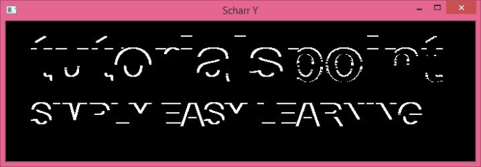 如何使用OpenCV Python中的Scharr算子查找图像梯度？