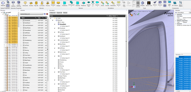 Ansys Speos | material library 材料库提升仿真效率