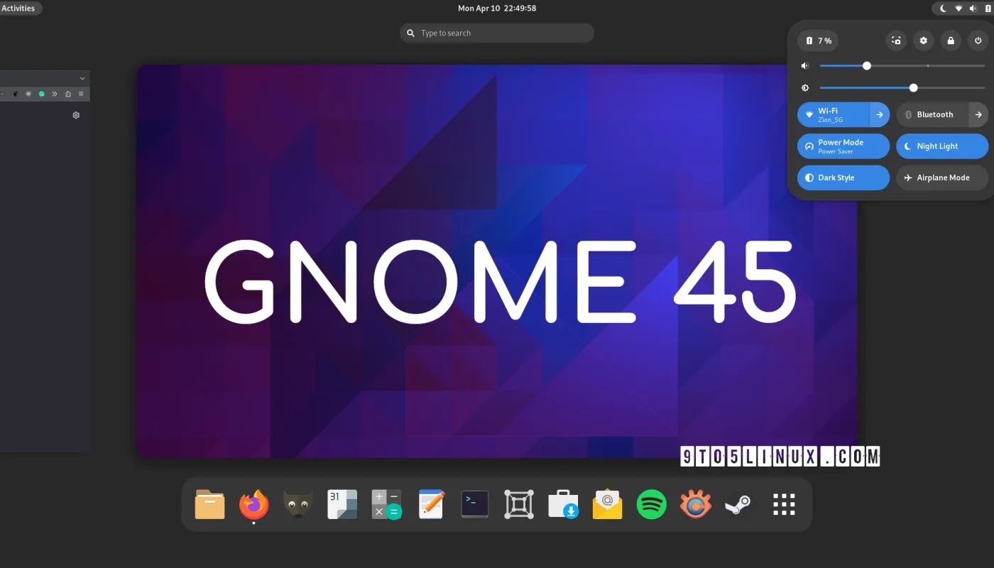 GNOME发布了即将推出的GNOME 45桌面环境的alpha版本GNOME发布了即将推出的GNOME 45桌面环境的alpha版本