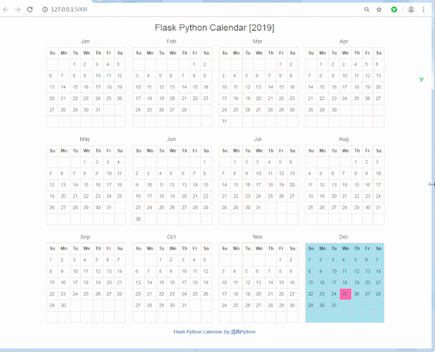 python萬年曆代碼包含農曆python圖形界面萬年曆