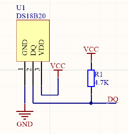 51单片机系列1wrieds18b20温度模块