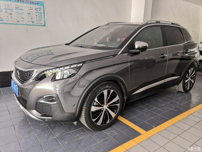 word2016图片去底灰首见国六青岩灰标致5008实车说说gt车型的事