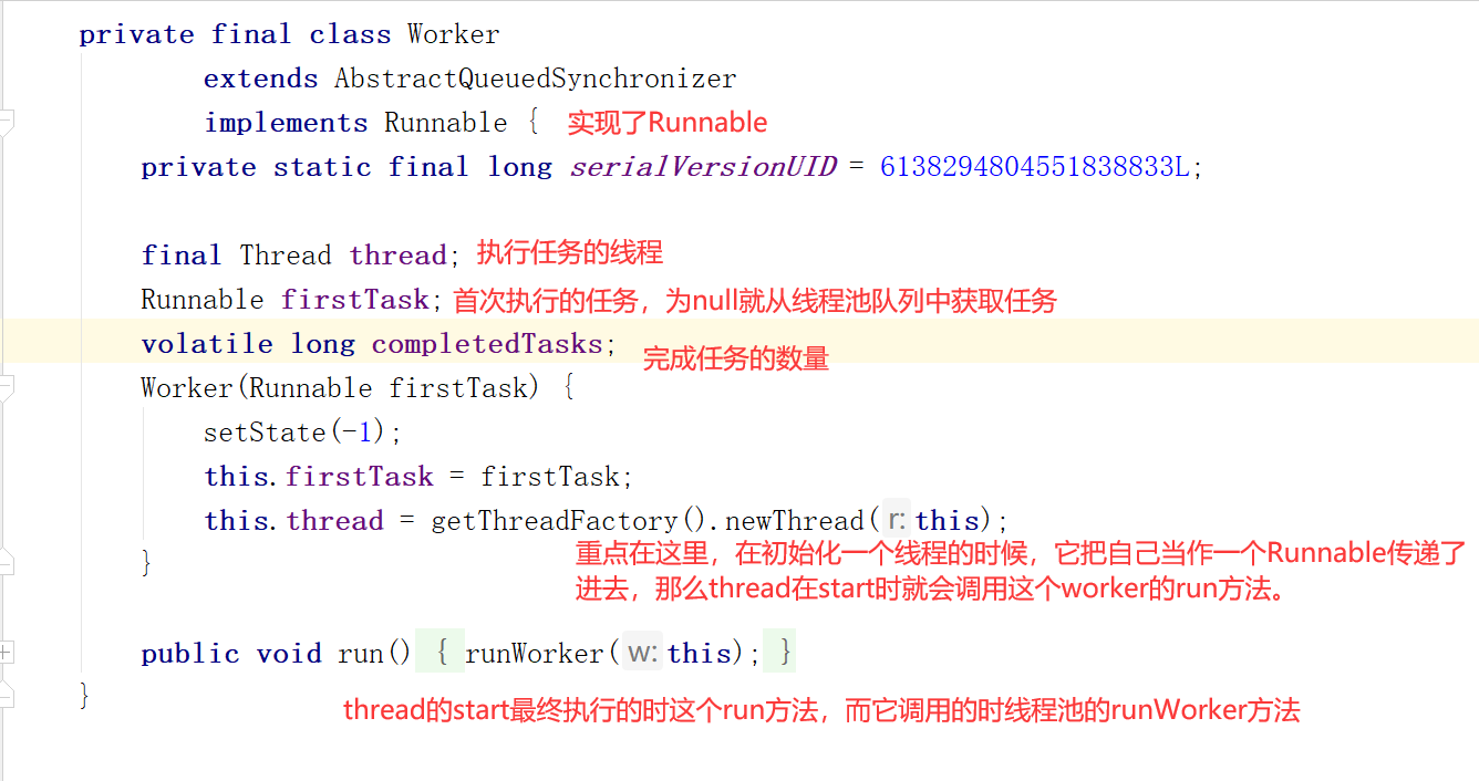 java workerqueue框架_一文总结线程池框架结构体系