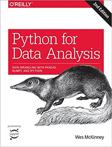 Python for Data Analysis | Source: Amazon | Best Data Science Books | Data Science Books