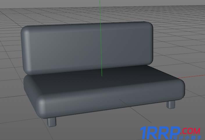 c4d怎么建模沙发? c4d制作沙发的教程
