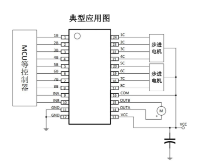 安防摄像头（IPC）的步进马达及IR-CUT驱动国产芯片——D6212