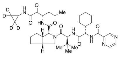 TRC肝炎病毒蛋白酶标记抑制剂丨TRC Telaprevir-d4说明书