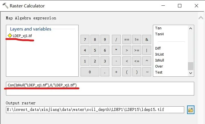 Arcgis 栅格计算器con 函数用法 生态笔记的博客 Csdn博客 Arcgis Con