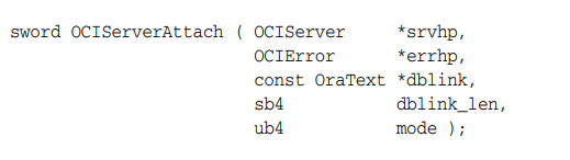 Orcale中OCILogon和OCIServerAttach登录方式的区别分析