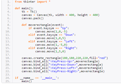 python编程-14:tkinter绘制接收事件的图形 python编程-14:tkinter绘制接收事件的图形