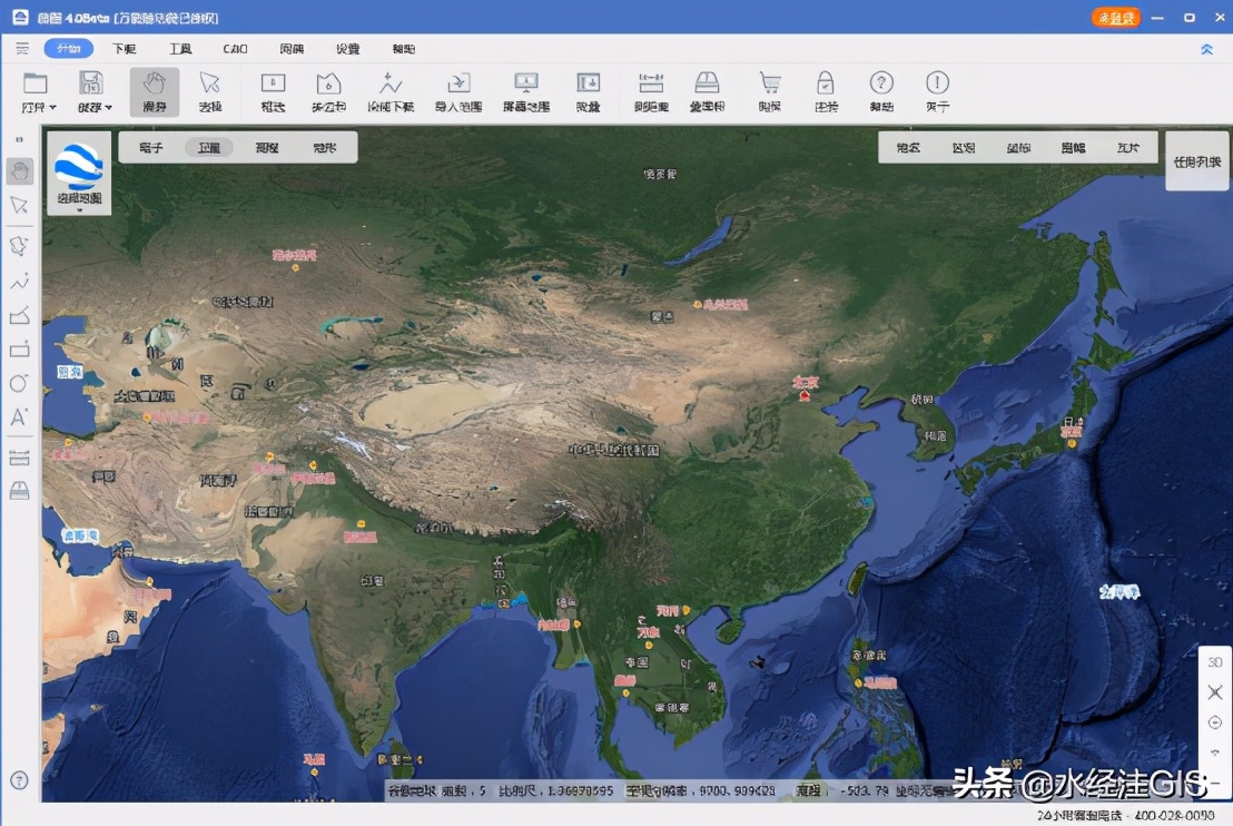 如何使用ArcGIS制作新闻1+1演播室点阵地图？