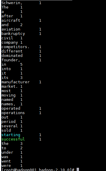 hadoop运行workcount_hadoop安装及wordcount运行_tina 小姐姐的博客