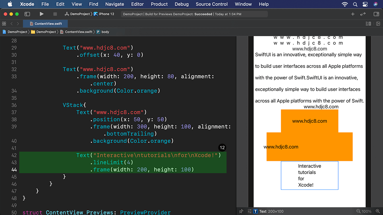 SwiftUI快速入门到实战