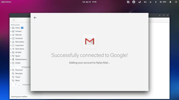 A Linux mail client—Nylas Mail A Linux mail client—Nylas Mail