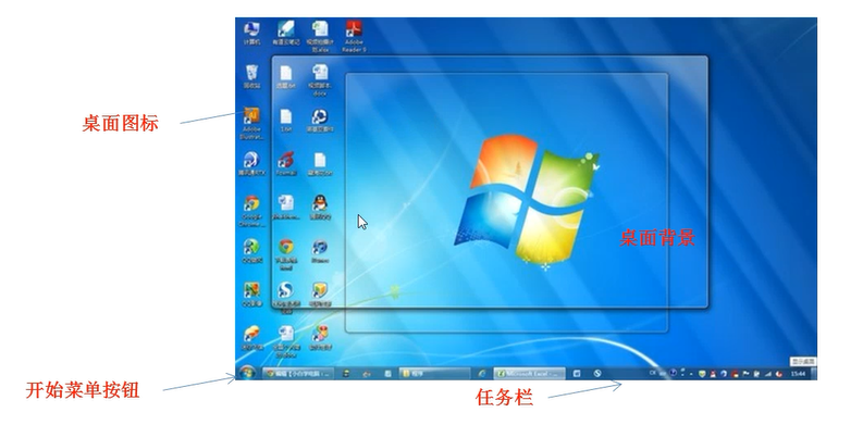 win7用户桌面