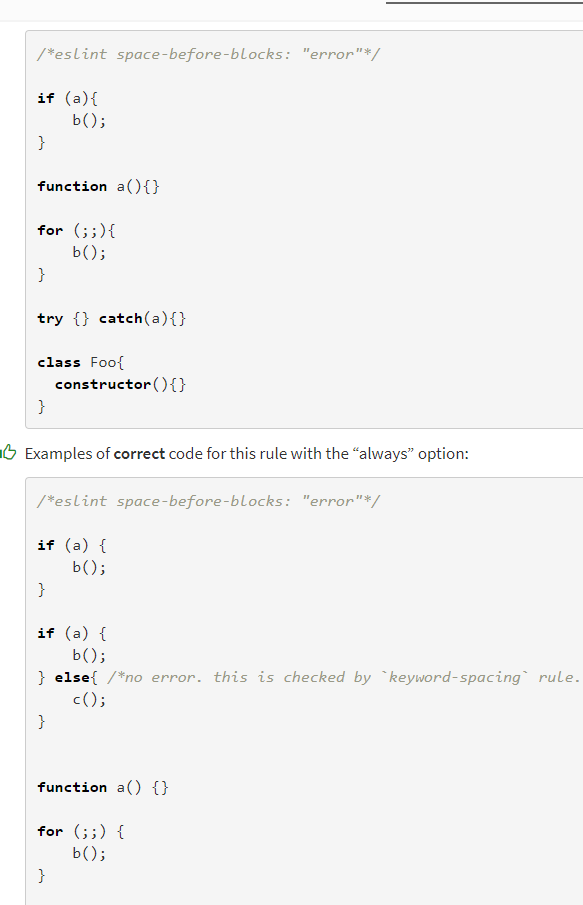 vscode 配合 eslint 自动格式化代码_missing whitespace after semicolon semi