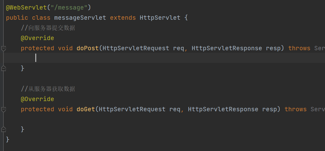 Tomcat+Servlet