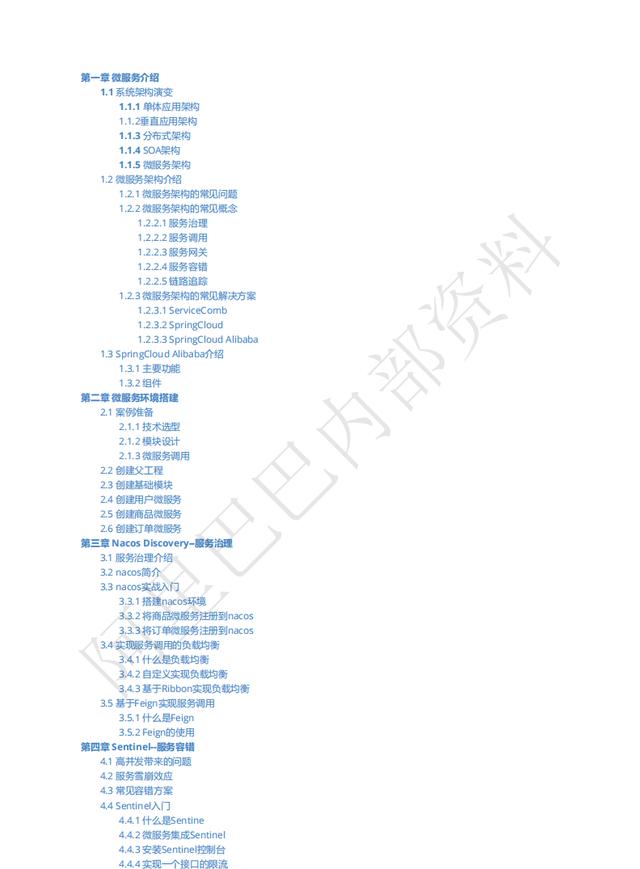 阿里面试必刷：「内部资源」2022版Spring Cloud Alibaba全彩解析