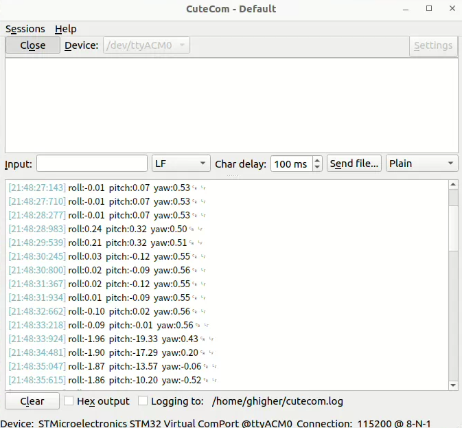 STM32HAL库驱动MPU6050