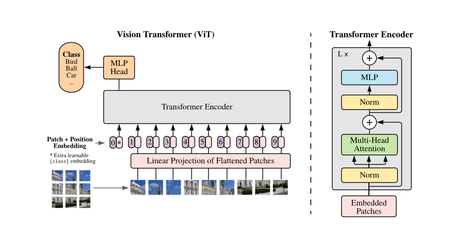ViT——nlp和cv进行了统一，使多模态成为可能