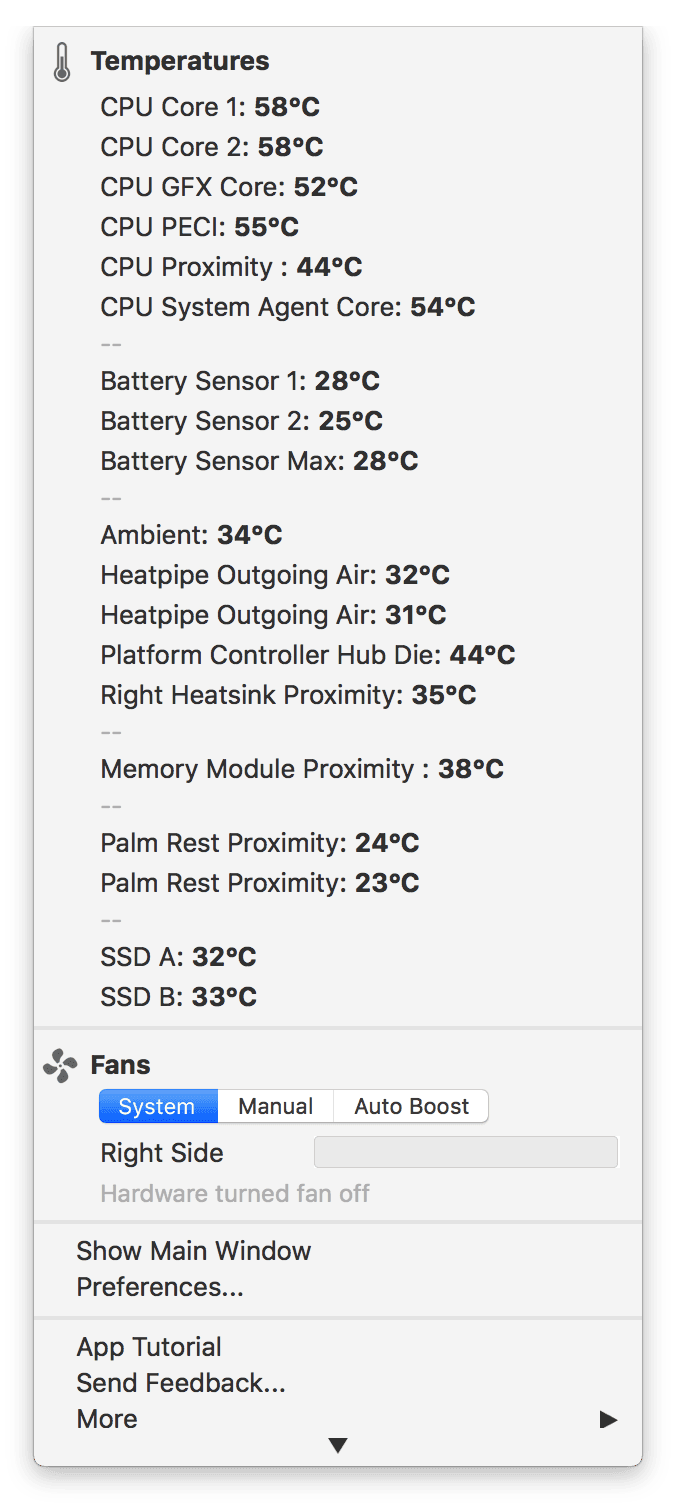 TG Pro 2.56 专业显示你的Mac实时温度 系统增强 第2张
