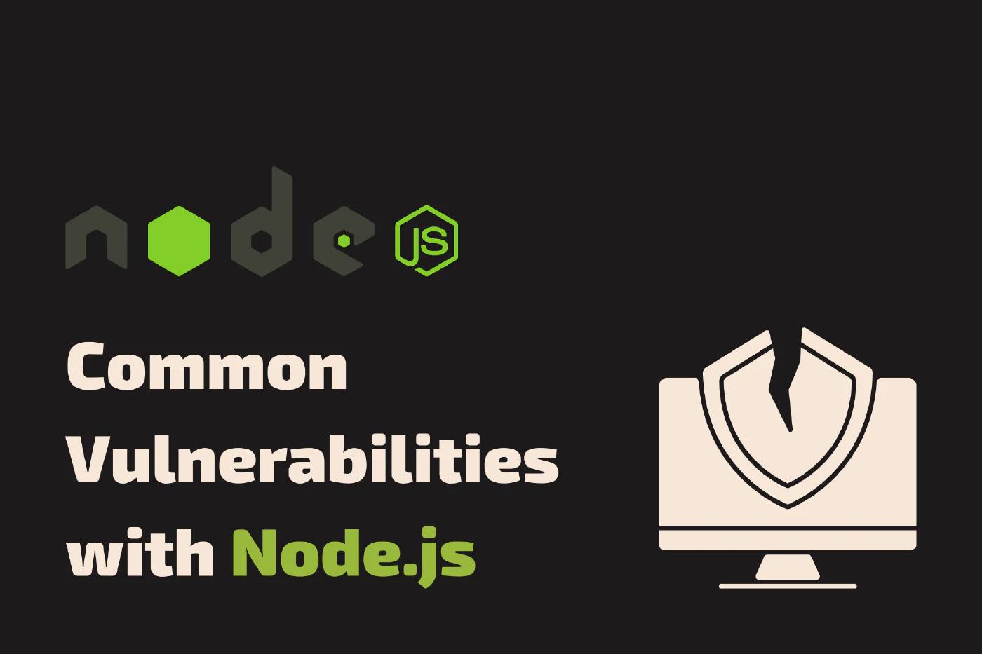 Node.js 的 5 个常见服务器漏洞