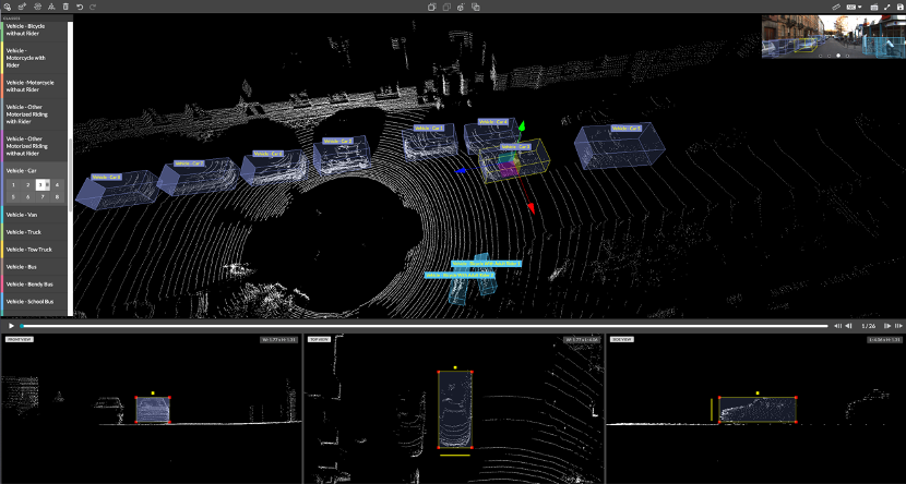 2d/3d point cloud annotation technology applied in the field of intelligent driving