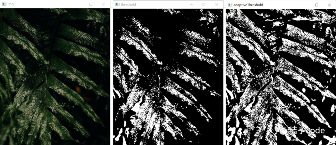 OpenCV-Python教程：阈值化(threshold，adaptiveThreshold)